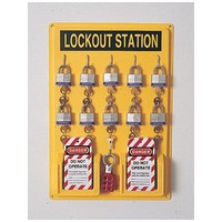 Honeywell LSE105F North 10 Complete Lockout Station Includes: (10) 3D, (2) ELA290, (3) R60ML